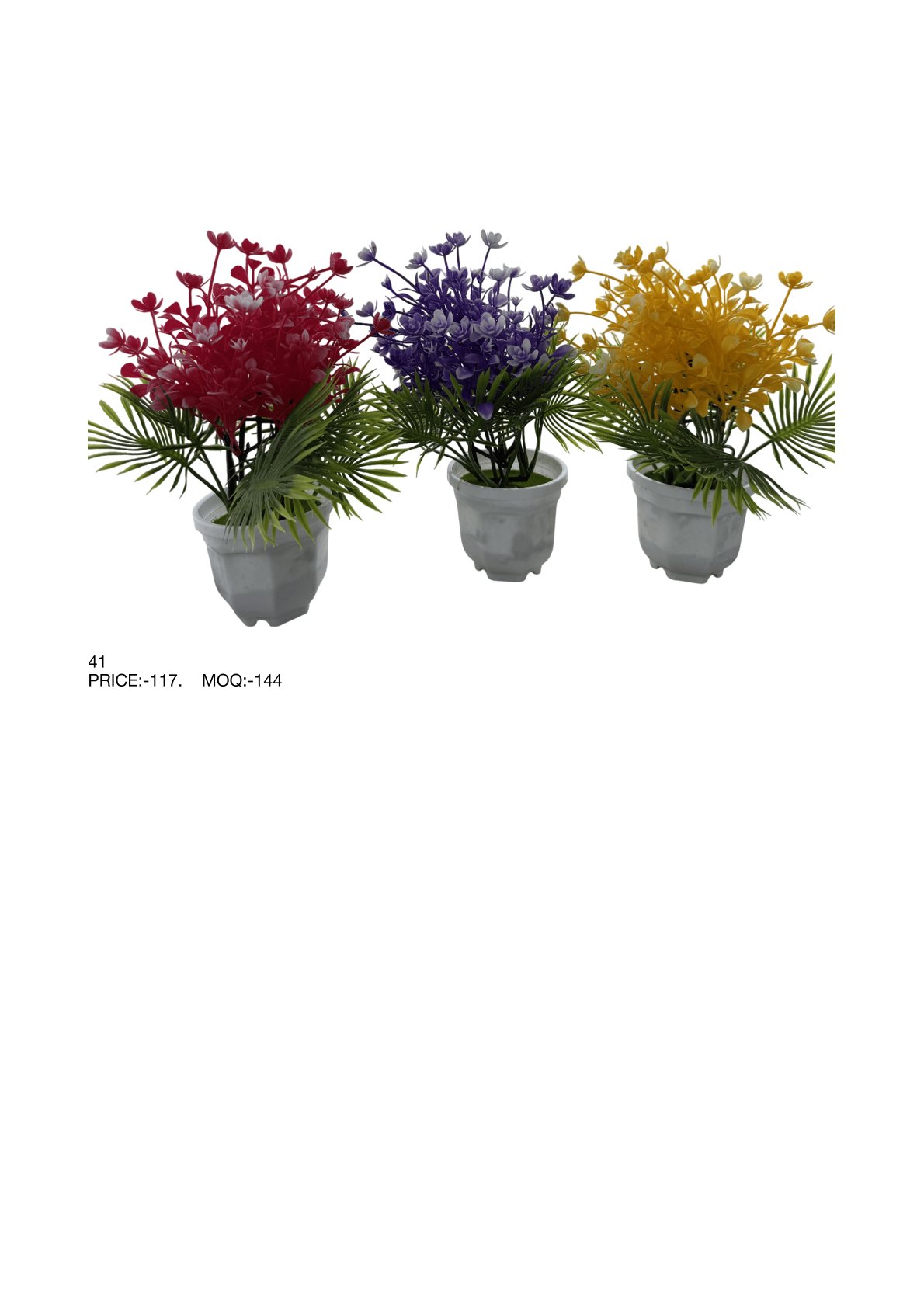 ARTIFICIAL FLOWERS