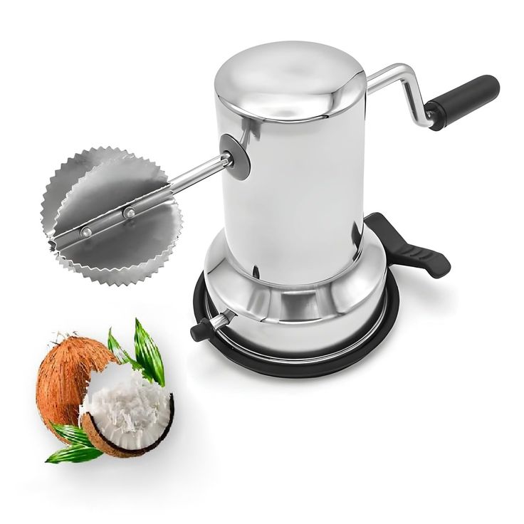 Stainless Steel Coconut Scraper and Grater