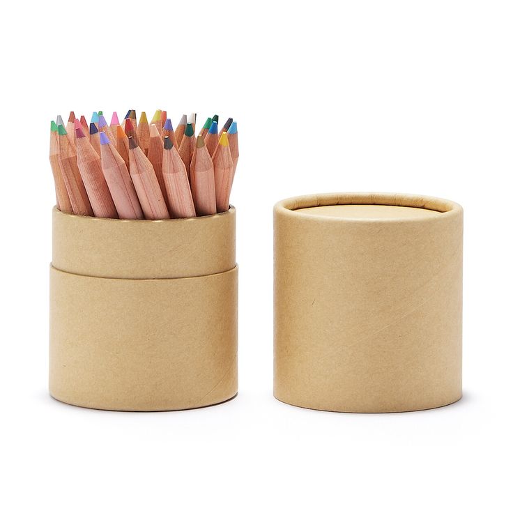 COLOURED PENCILS HALF
